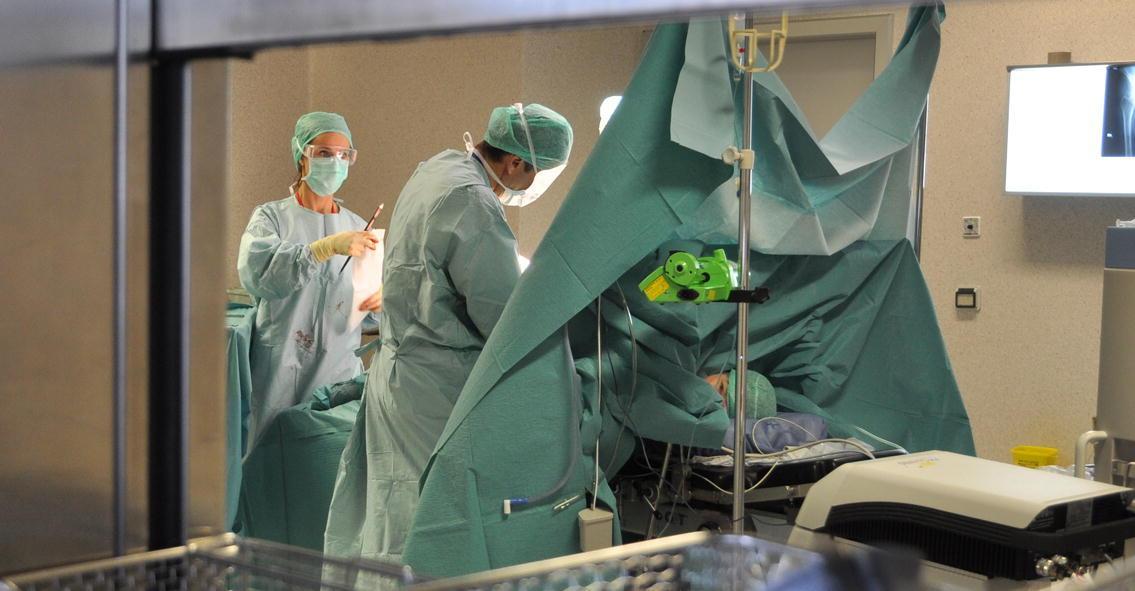 Un'operazione chirurgica