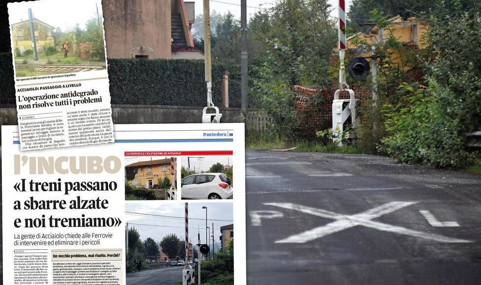 Ad Acciaiolo il treno non fa più paura: le sbarre funzionano 