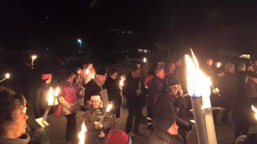 A Gallicano torna la fiaccolata