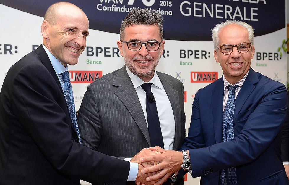 Ecco Confindustria Emilia: Vacchi sarà il presidente 