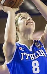 La Gilli con la Nazionale U16