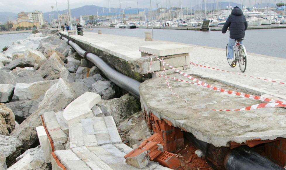 Al via i lavori più urgenti sul Molo