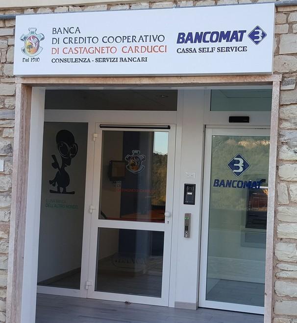 Nel borgo riapre una banca sportello virtuale della Bcc