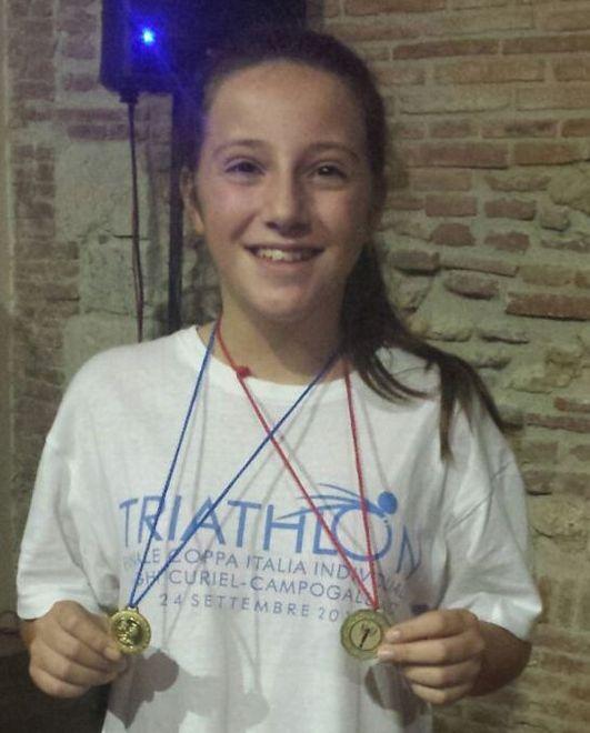 Gaia, 12 anni e un fisico d’acciaio Ha vinto la classifica ragazze