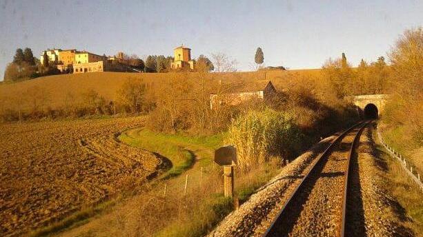 In bici lungo la ferrovia. Da Monte Antico