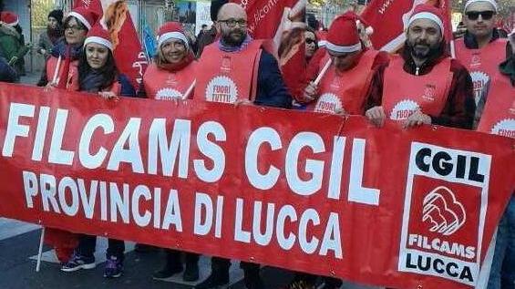 Filcams, bagarre in assemblea