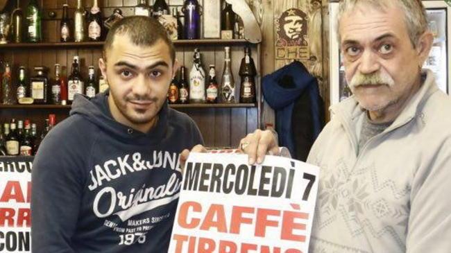 Caffè Tirreno fra Voltone e piazza Garibaldi