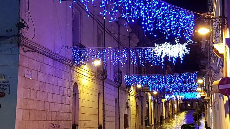 Le luminarie dei commercianti