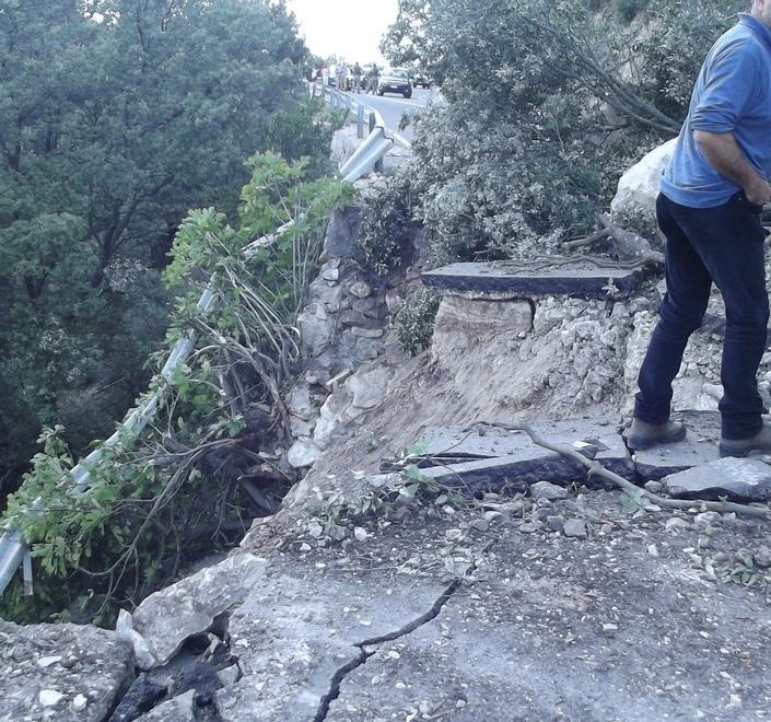 Frana sulla Ss 125, un milione di euro da Anas e Regione 