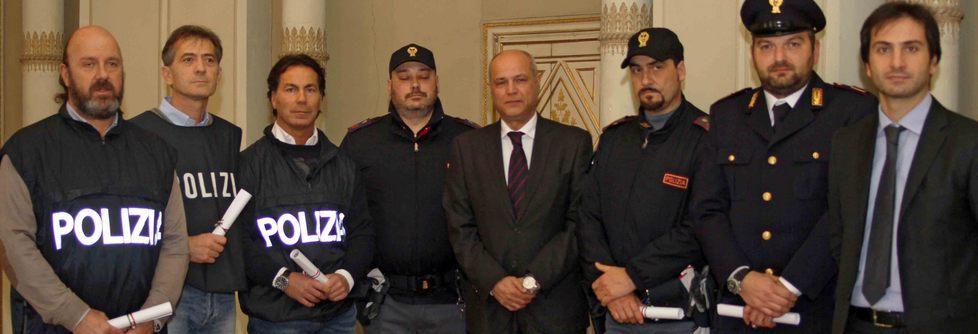 Arresti e indagini, agenti premiati 
