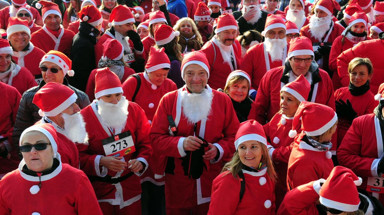Christmas Run a Modena Babbo Natale va di corsa
