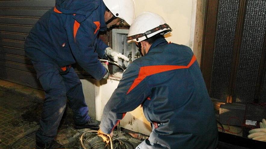 Guasto sulla linea elettrica, paura e danni
