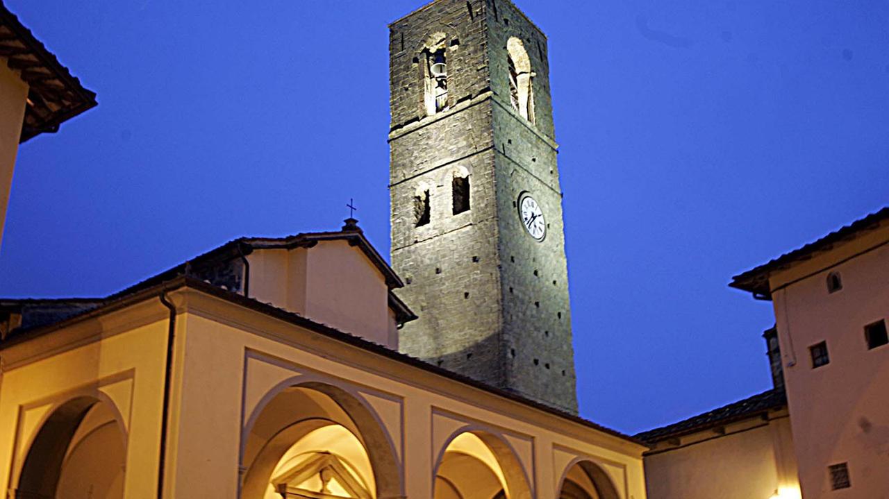 La chiesa di Santa Maria Assunta a Massa, adiacente al museo di San Michele (Foto Nucci)