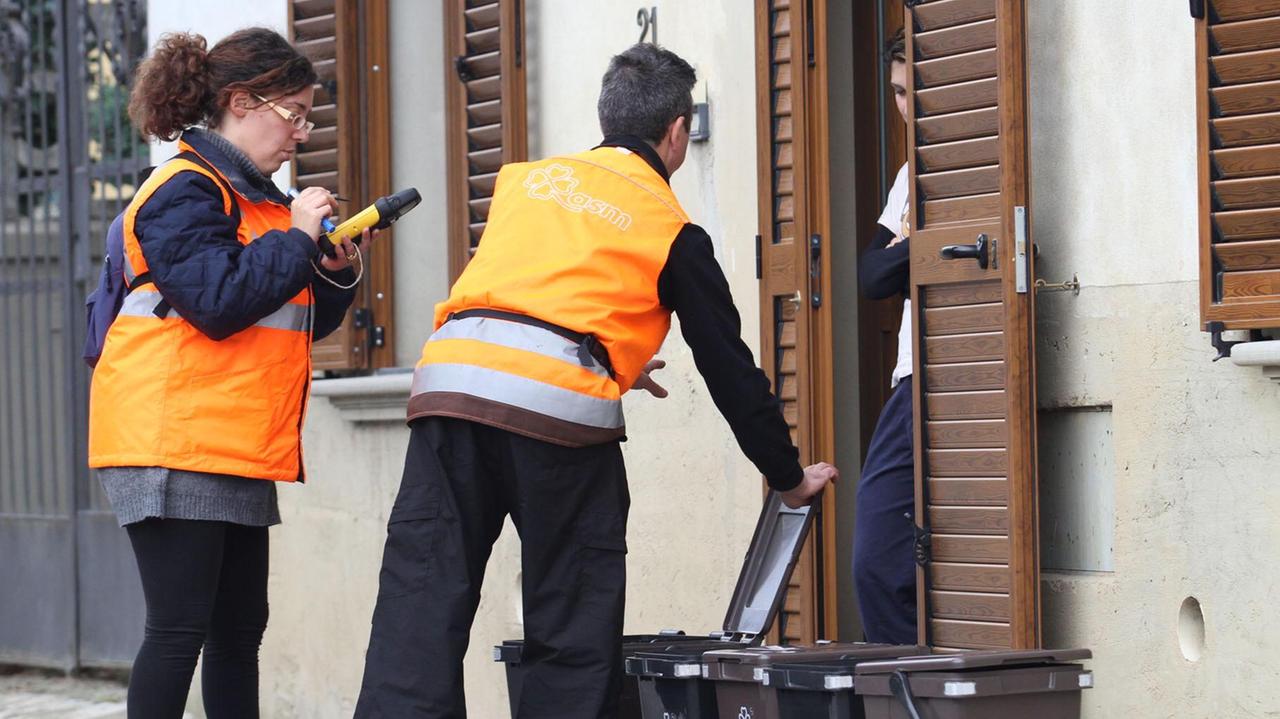 La raccolta dei rifiuti porta a porta
