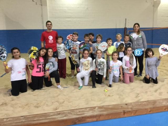 La classe IV A della primaria Tomei al Beach Paradise