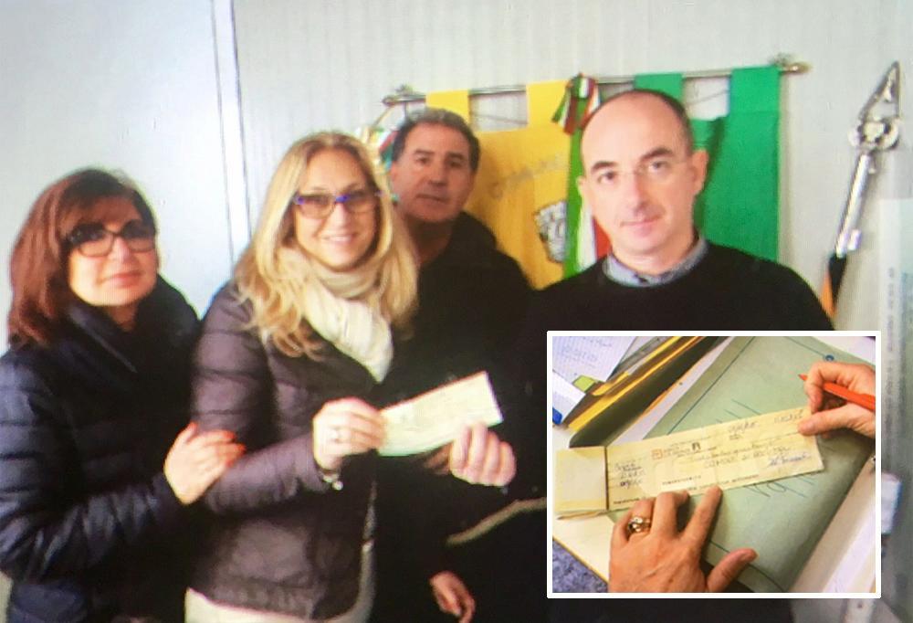 I dipendenti della Regione donano più di 13mila euro ai terremotati