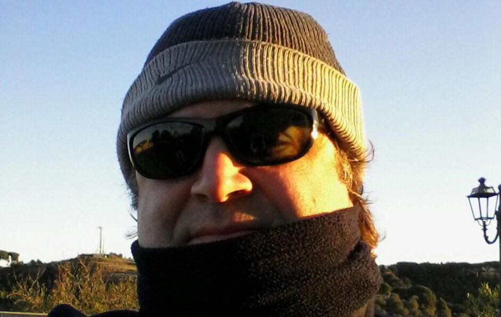 Il consigliere Nati alla partenza del percorso per Montenero