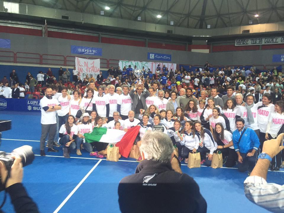 Il Tc Prato è campione d'Italia