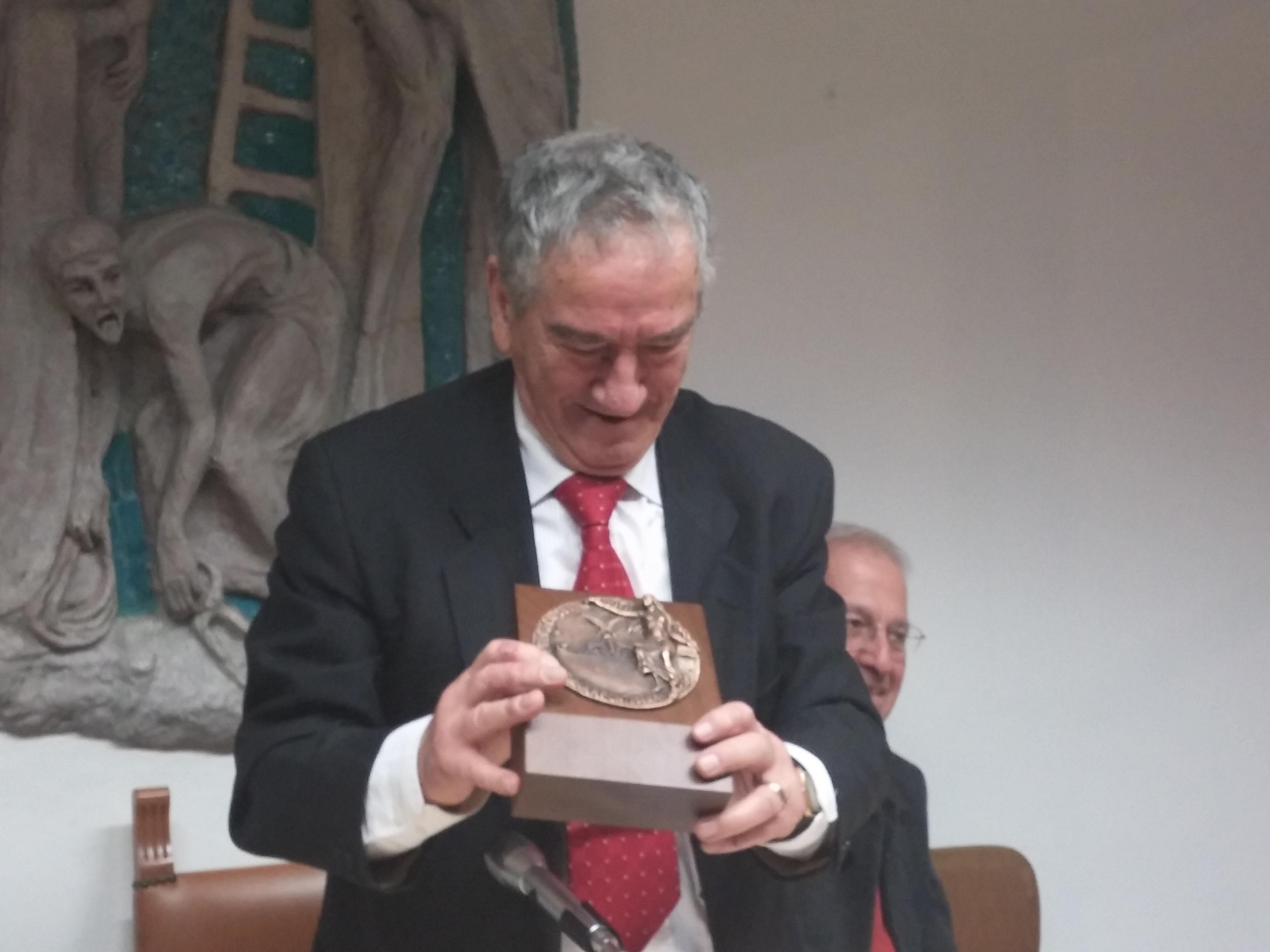 Un momento della premiazione