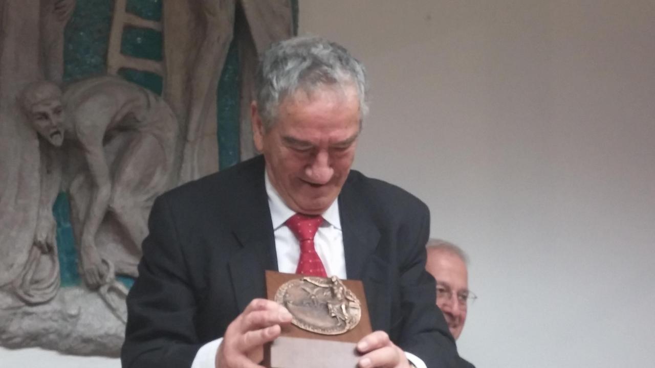 Un momento della premiazione