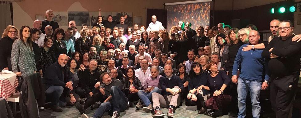 La mega festa dei cinquantenni di Campiglia e Venturina