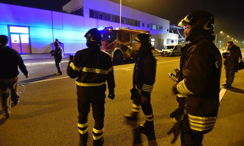 Fuga di gas al Tiro a segno