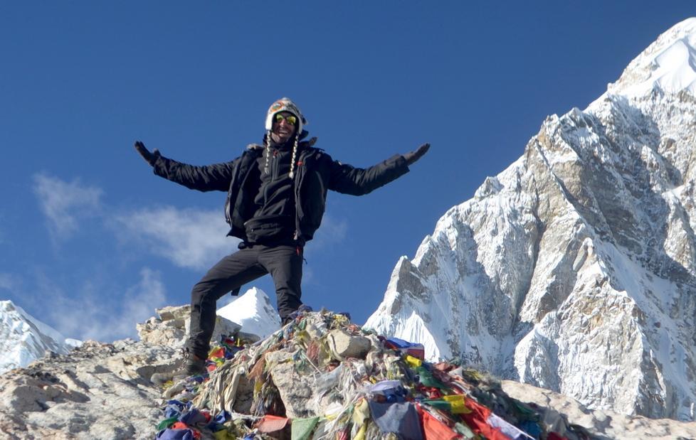 Da Scano fino all’Himalaya Sfida di un giovane con se stesso