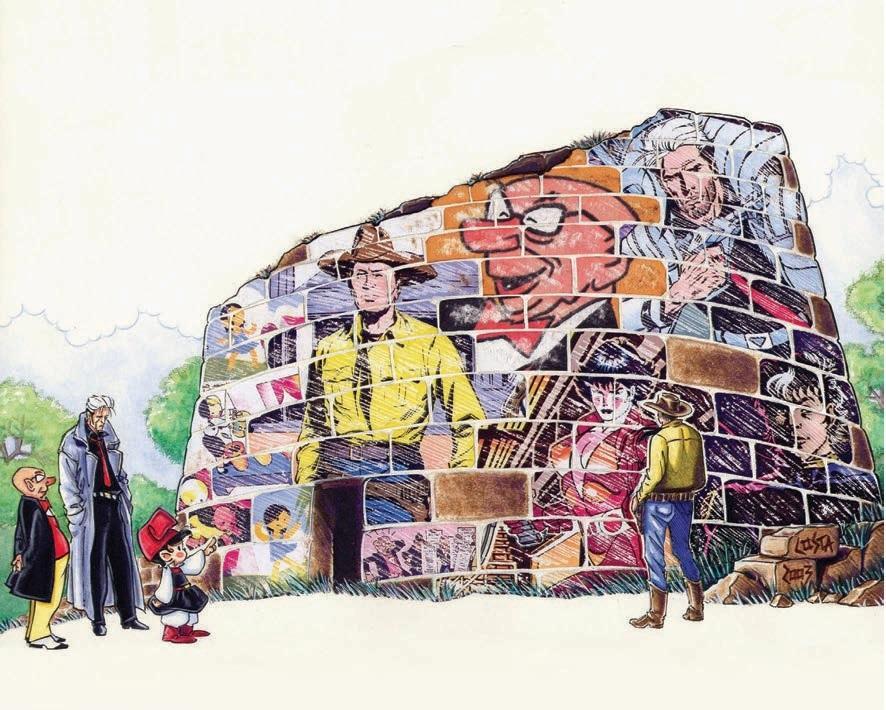 La locandina del festival del fumetto di Norbello