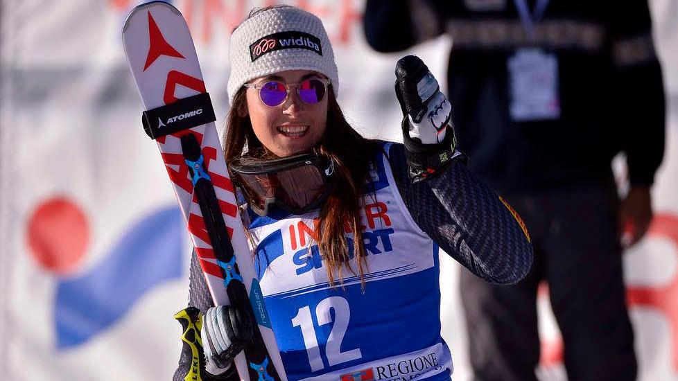 Sci, Goggia seconda nel gigante del Sestriere