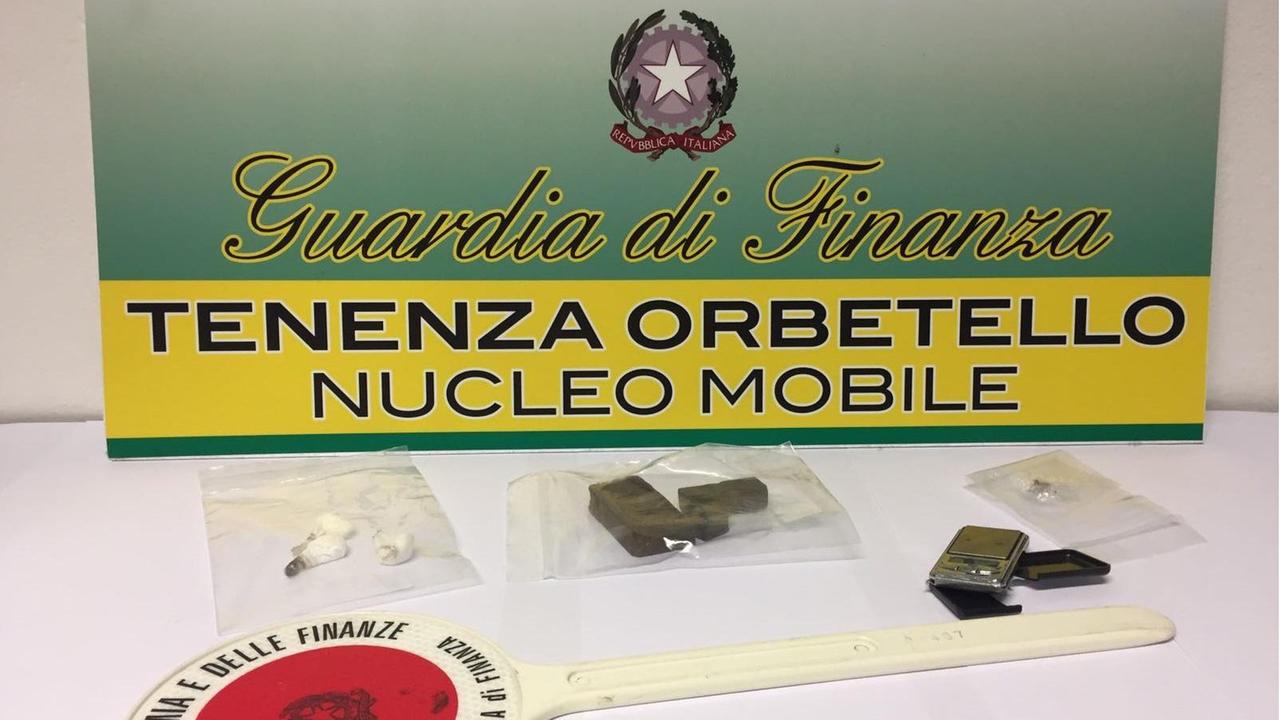 La droga sequestrata