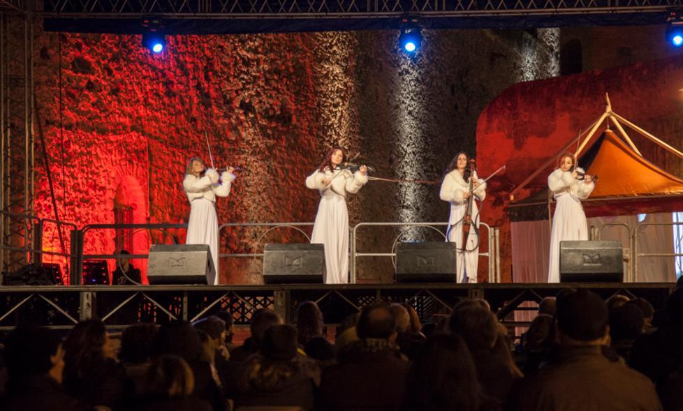 Alghero, grande folla al concerto del Fortissimo String Quartet 