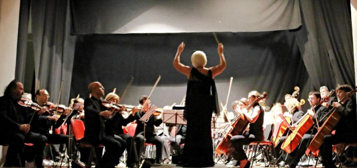 L'Ensemble Bacchelli alla presentazione del videoreportage sull'acquedotto storico (Marzi Pentafoto)