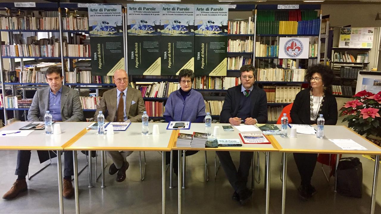 La presentazione della sesta edizione del concorso "Arte di parole"