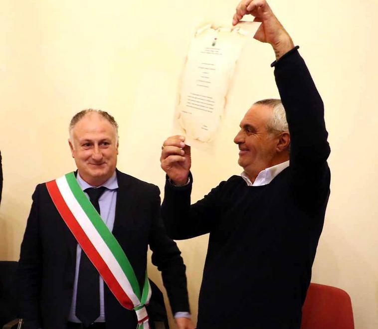 Panariello “uno di noi”, la cittadinanza a un montignosino doc 
