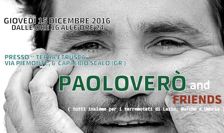 Musica e buon cibo in aiuto ai terremotati 