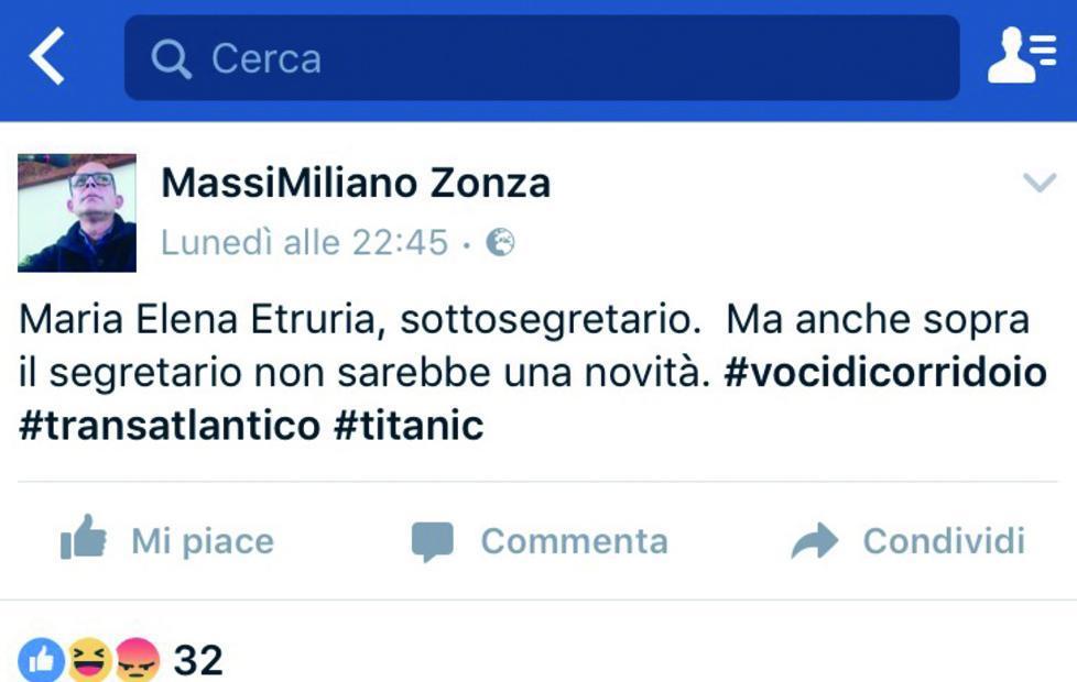 Carbonia, attacco sessista del M5s contro l’ex ministro Boschi 