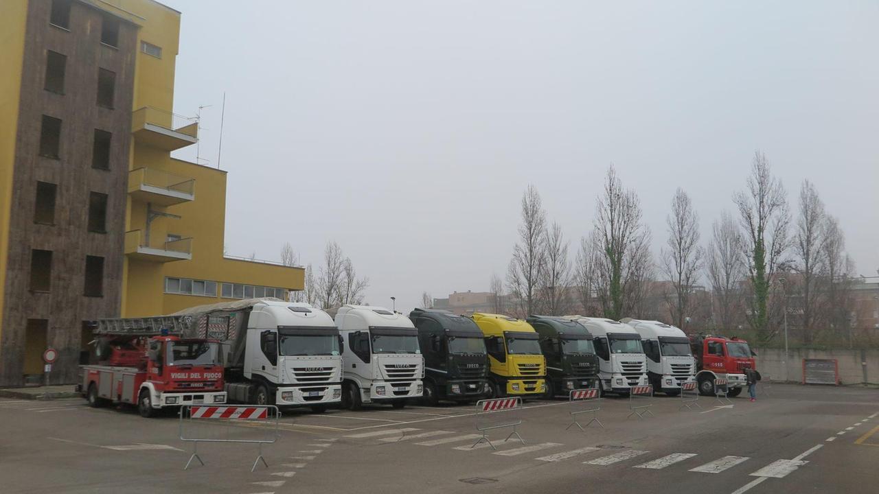 Modena, i Tir delle cosche ai vigili del fuoco