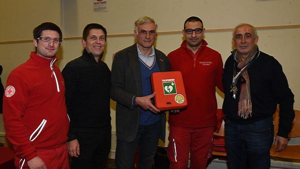 Donato defibrillatore al Liceo Copernico