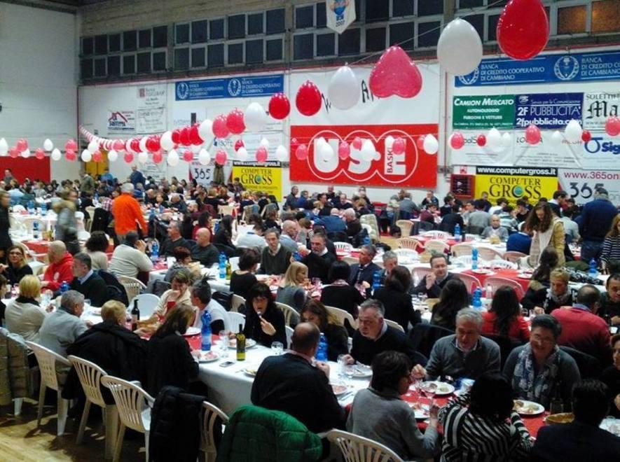 Cena di Natale dell’Use per aiutare i terremotati 