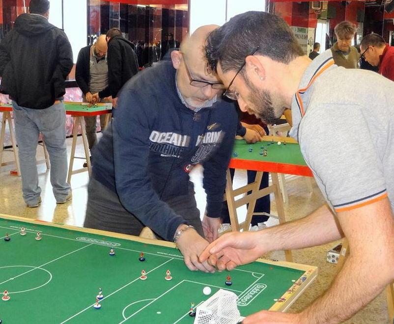 Campo capitale toscana del calcio in miniatura 
