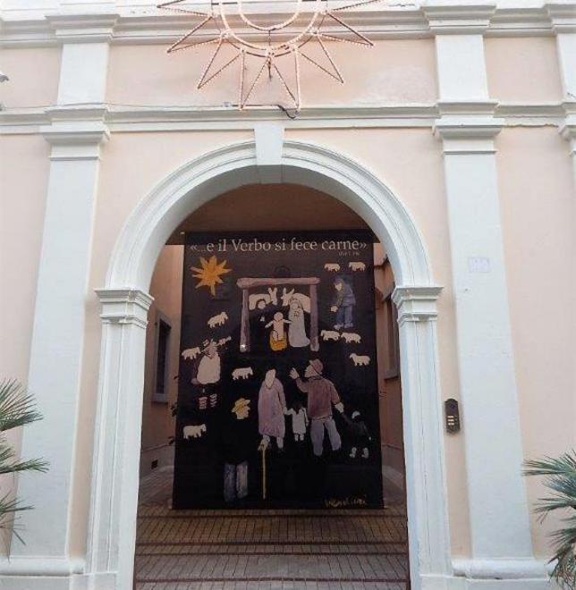 Il presepe “a casa” del vescovo 
