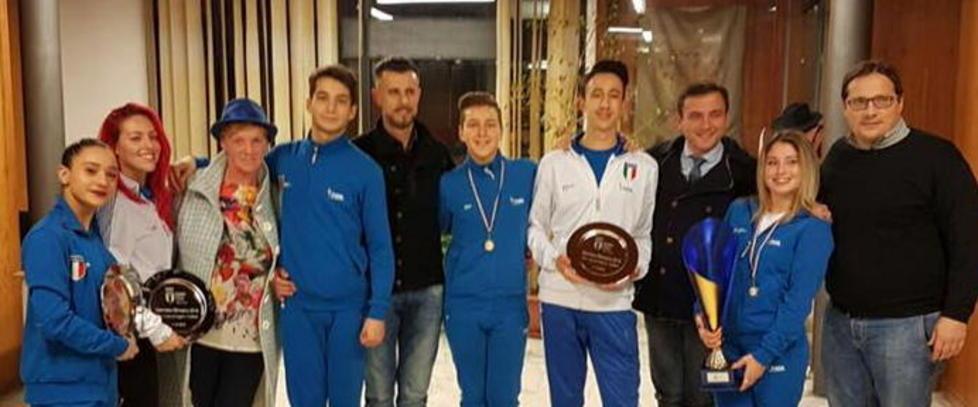 Il Coni premia i ballerini di “Time to dance” 
