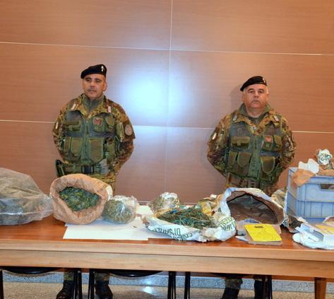 Chili di droga nell’ovile arrestato un allevatore 