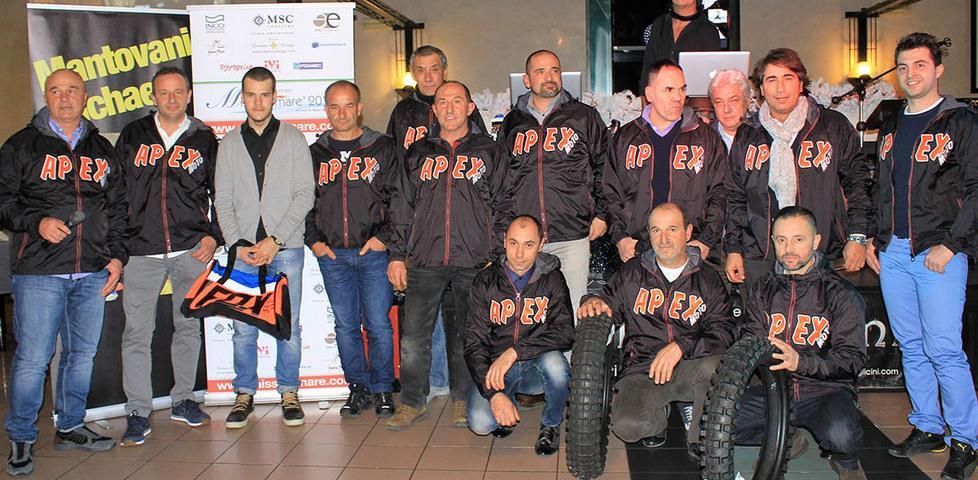 Il team Apex chiude in bellezza con il suo campione Mantovani