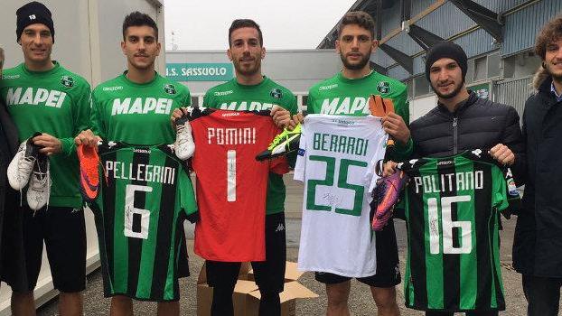 Da Amatrice in visita al Sassuolo Calcio