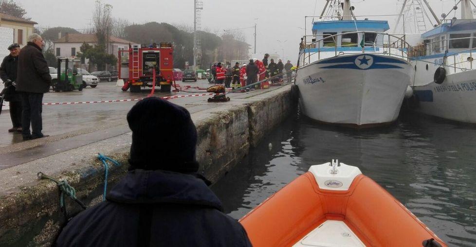 Simulazione anti incendio, mobilitazione sul molo