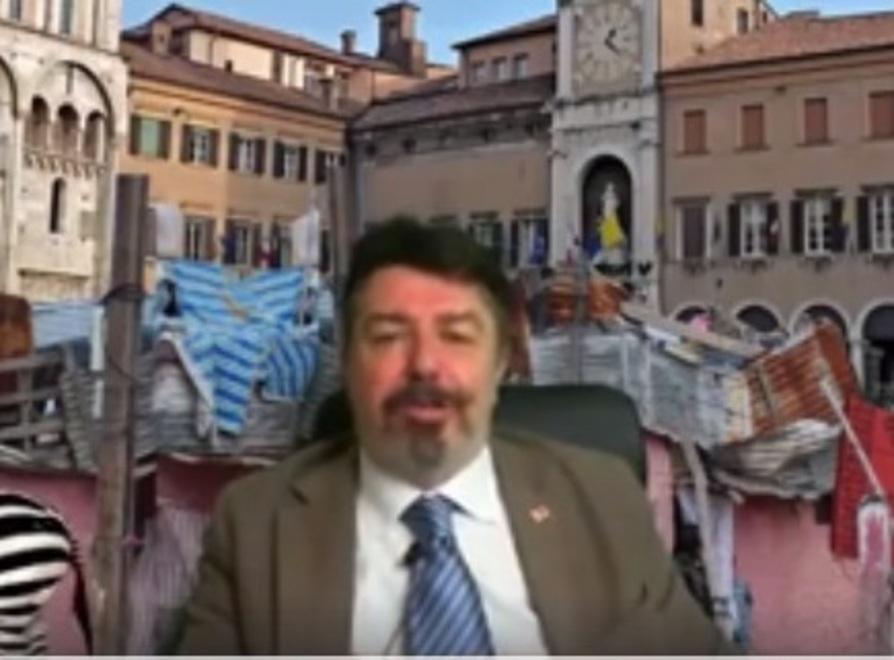 Show su Facebook di Panini (Lega): Modena sarà una bidonville 