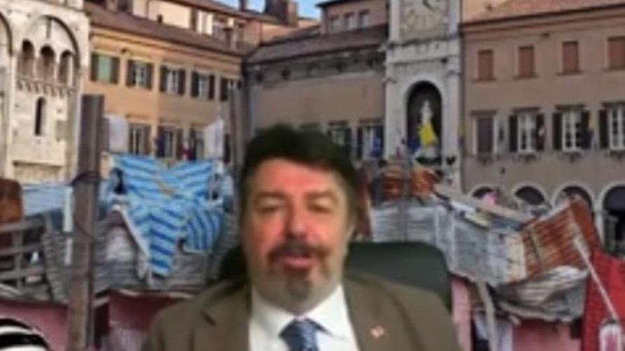 Show su Facebook di Panini (Lega): Modena sarà una bidonville