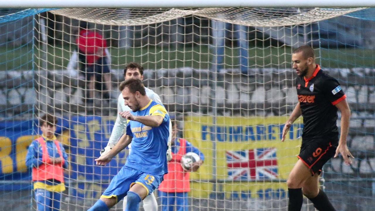 Giacomo Benedini, autore del gol del definitivo 2-1 in favore della Lupa Roma