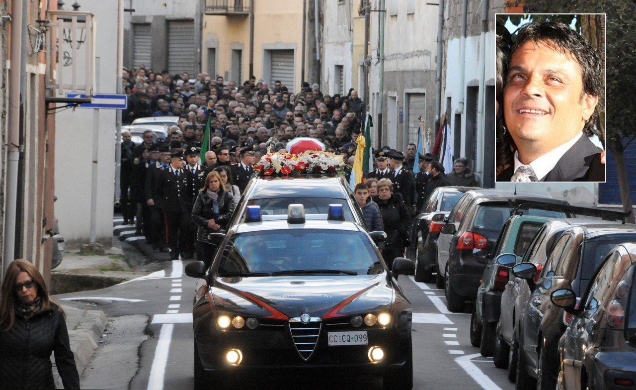 Il funerale di Gianfranco Fae a Bono
